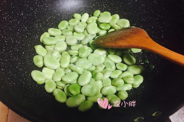 葱香蚕豆的做法图解5