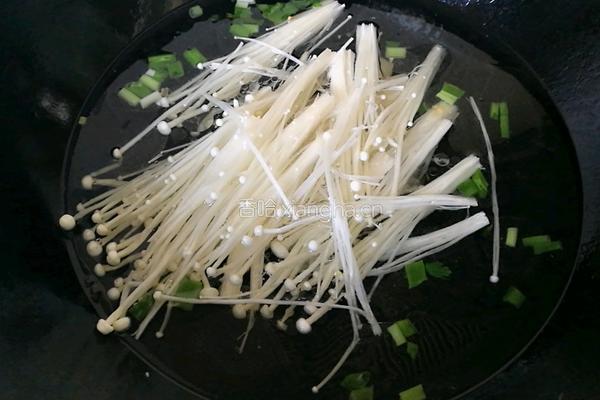 金针羊肉卷的做法图解4