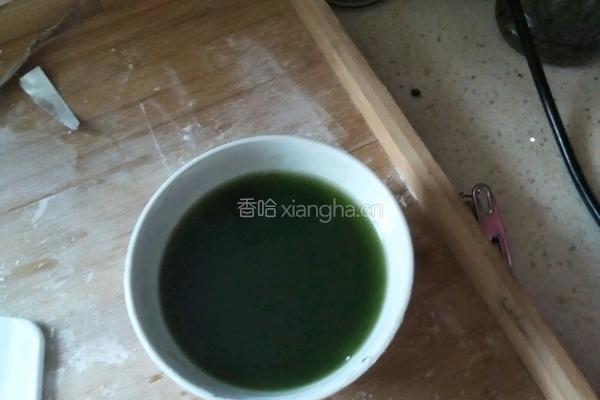 奶香青团子的做法图解5