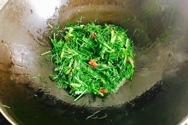 茴香炒荞丝的做法图解9