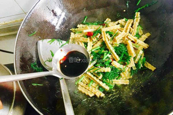 茴香炒荞丝的做法图解11