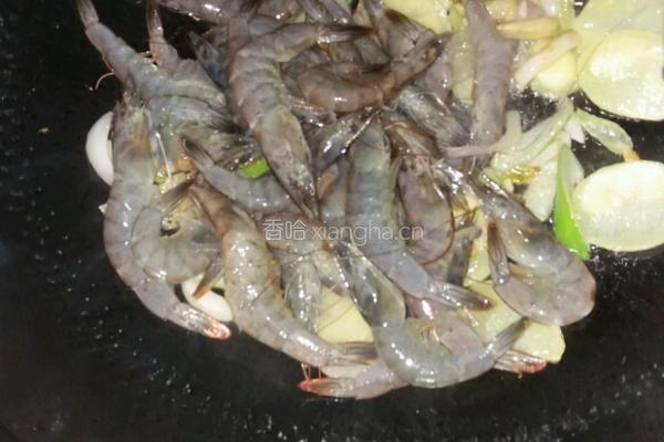 干锅虾的做法图解5