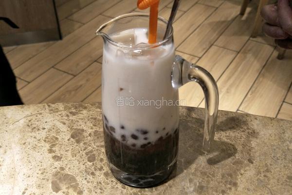 红豆珍珠奶茶的做法图解8