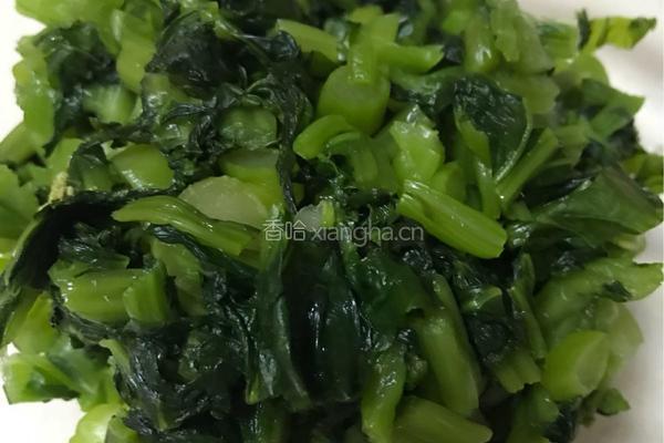 肉末雪里蕻的做法图解1