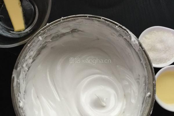 萌萌哒荷包蛋造型柠檬蛋白糖的做法图解2