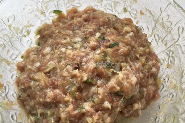 糯米肉丸子的做法图解2