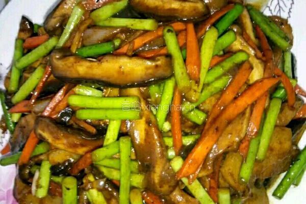 香菇炒肉的做法图解7