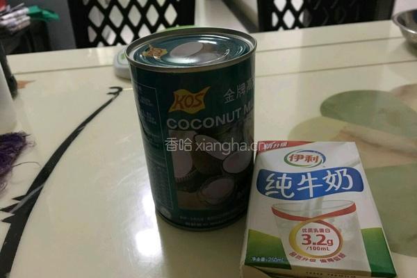 芒果椰汁凍的做法图解2
