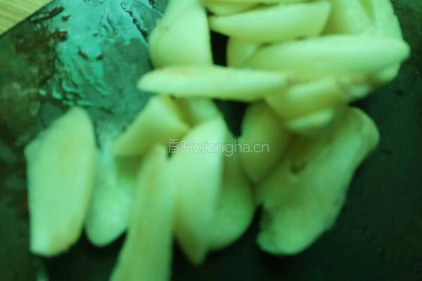 老屋私房菜清炒苔菜的做法图解2