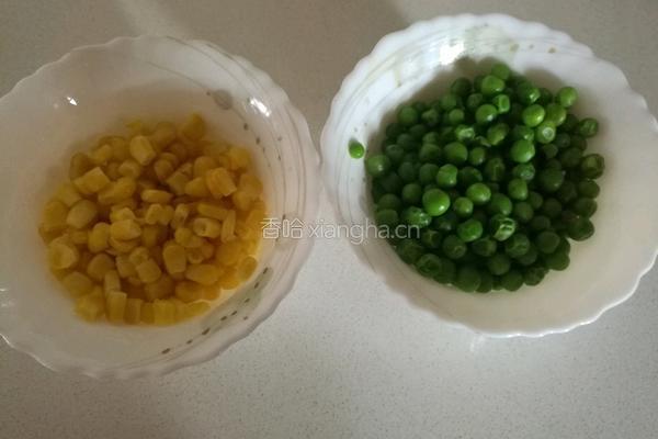 菠萝炒饭的做法图解4