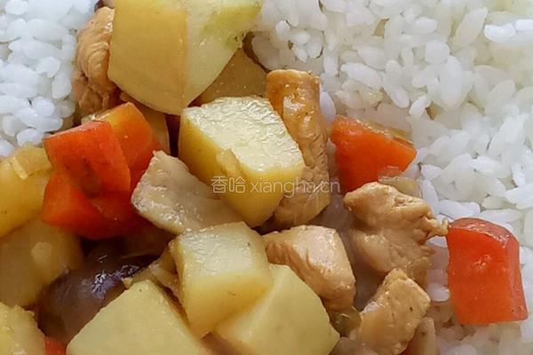 咖喱鸡肉饭的做法图解8