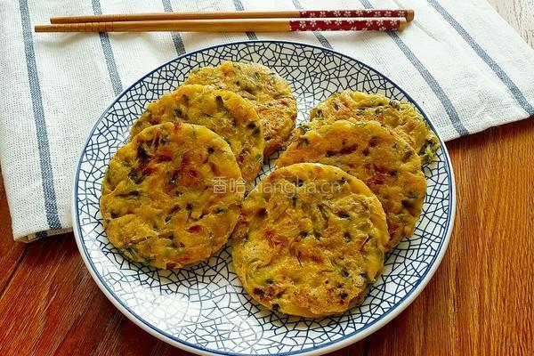 槐花饼的做法图解8