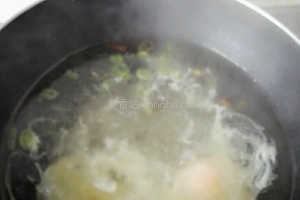 菠菜蛋花汤的做法图解5