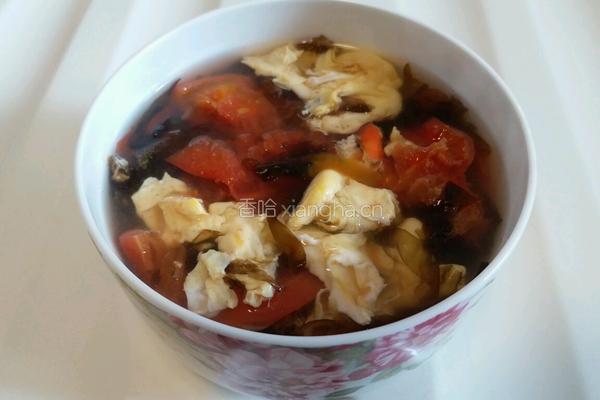 西红柿鸡蛋汤的做法图解7
