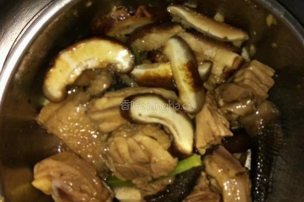 香菇蒸鸡的做法图解7