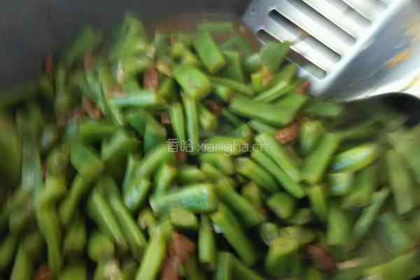 豆角炒肉丝的做法图解15