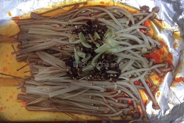 烤金针菇的做法图解5