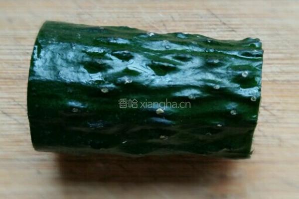 趣味黄瓜花的做法图解2