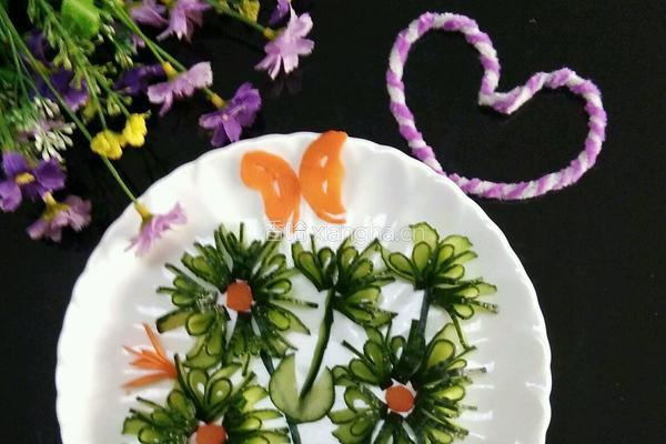 趣味黄瓜花的做法图解7