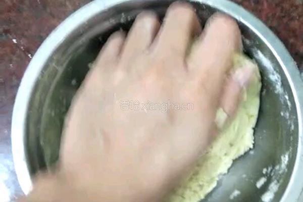 番薯糯米饼的做法图解2