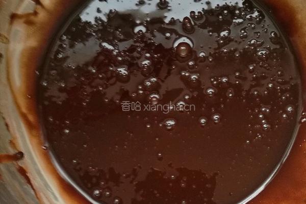 蜂蜜巧克力可可戚风蛋糕的做法图解1