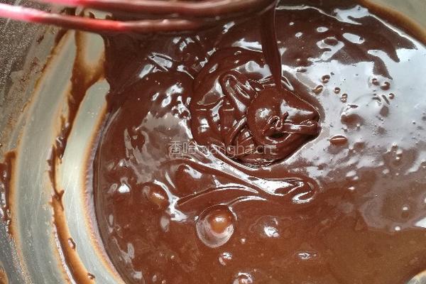 蜂蜜巧克力可可戚风蛋糕的做法图解5