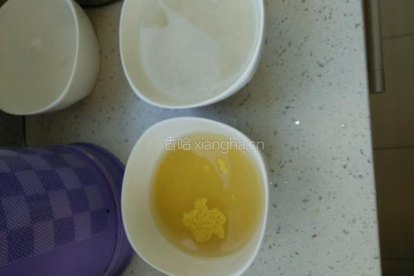 大米小米雪梨粥的做法图解1