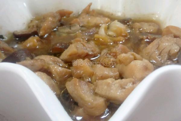 冬菇蒸鸡腿肉的做法图解5