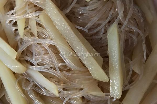 土豆拌粉丝的做法图解4