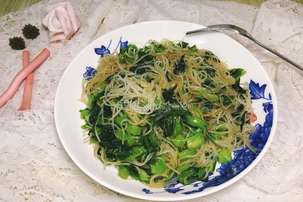 春菜炒粉的做法图解7
