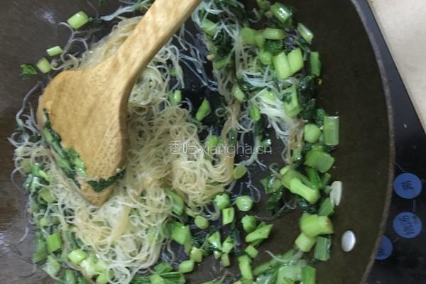 春菜炒粉的做法图解6