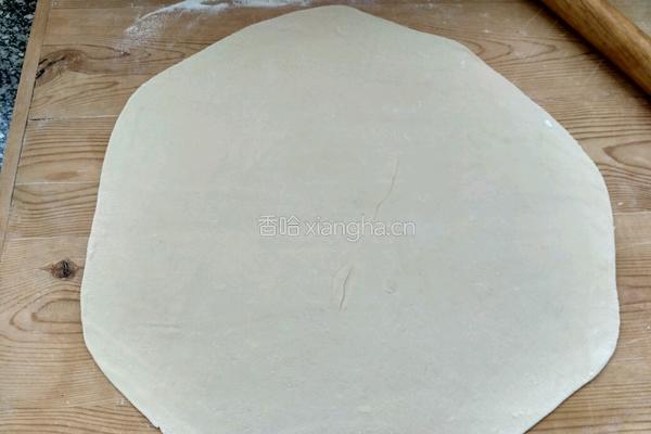 叠韭菜馍的做法图解1