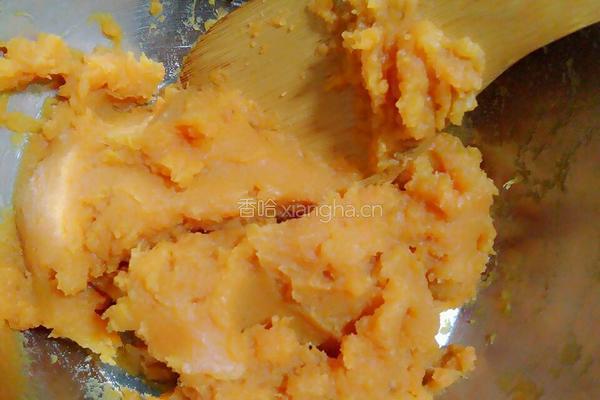 红薯豆沙饼的做法图解3