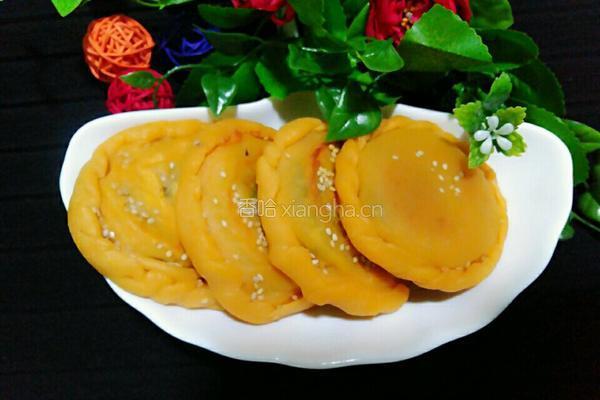 红薯豆沙饼的做法图解14