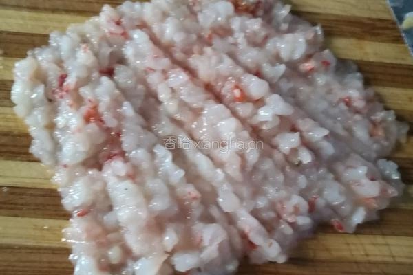 鸡肉虾仁迷你云吞的做法图解3