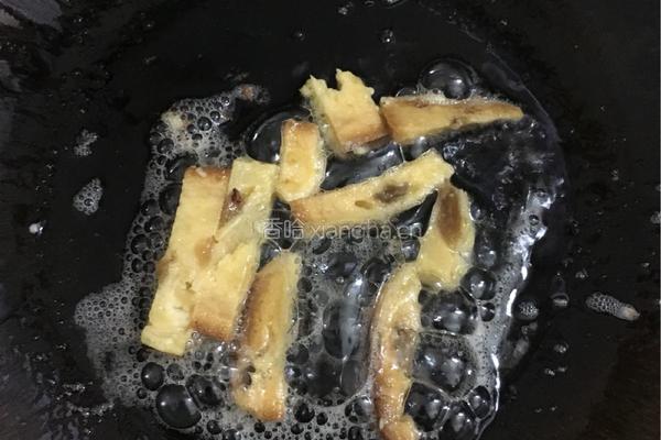 煎蛋面包条的做法图解5