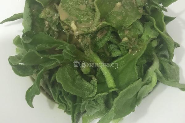 凉拌冰草的做法图解6