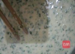 韭菜鸡蛋饼的做法图解4