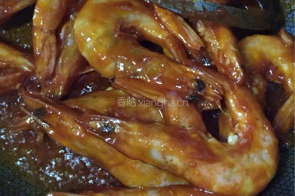 茄汁大虾的做法图解10