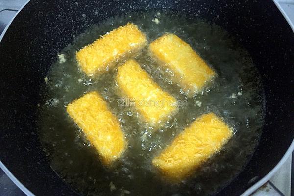 脆皮炸鲜奶的做法图解13