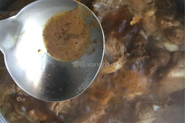 枸杞大枣烧排骨的做法图解9
