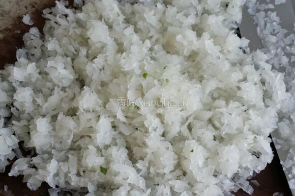 萝卜牛肉饺子馅的做法图解5