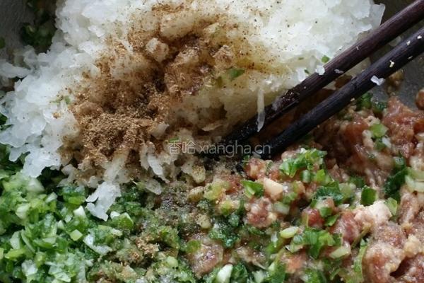 萝卜牛肉饺子馅的做法图解8