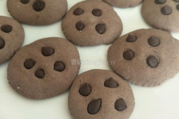 巧克力豆可可饼干的做法图解13