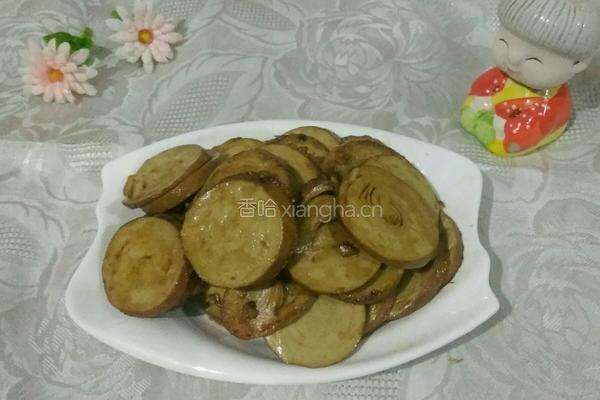 蚝油蒜蓉炒豆卷