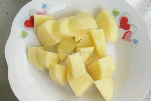 土豆鸡腿的做法图解2
