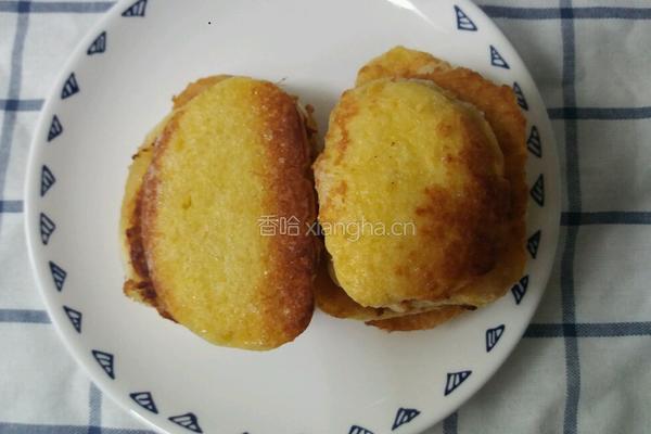 煎老面馒头的做法图解6