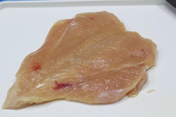 爆浆芝士鸡排的做法图解3