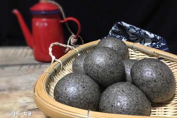 奶香黑芝麻大馒头的做法图解12