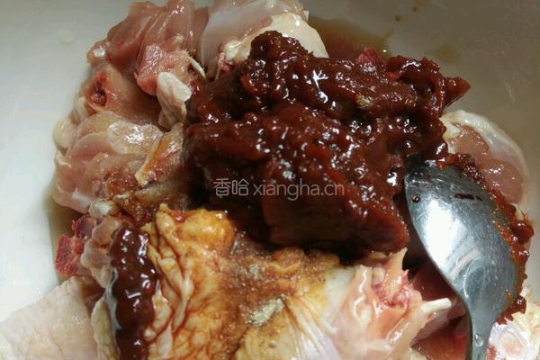 芝士春川鸡腿的做法图解2